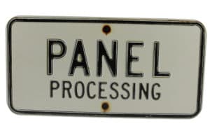 Digitally Printed Panel License Plate