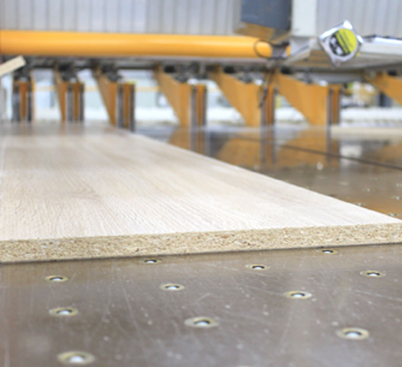 Particle-Board-Cutting